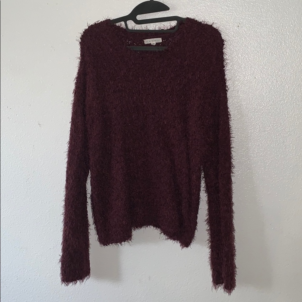 Burgundy Soft Sweater